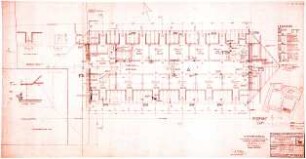 Gsaenger, Gustav; München, Theatinerstr.; Bayerisches Kultusministerium, Erweiterung - Salvatortrakt, Bauteil A (Grundriss DG)