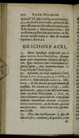 De Ichore Acri.