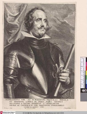 Emanuel FrockasPinyra et Pimentel [Porträt des Generals Manuel Frockas Pereira de Pimentel; Emanuel Frockas, Count of Feria; Portret van Emanuel Frockas, graaf van Feria]