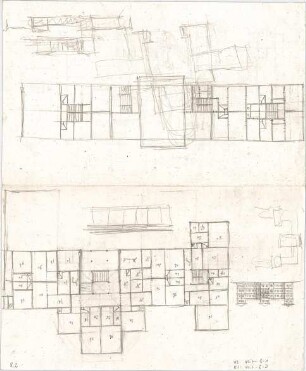 Voit, August von; Villa - Grundrisse, Ansicht