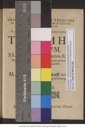 Pictura Ornamentorum Boni Theologi In Apollo Primitivae Ecclesiae Doctore Expressa, Actor. c. 18. v. 24. Et ad ... Dn. Tobiam Heroldum, SS. Theologiae Doctorum, & Halberstadii in aede S. Martini Pastorem primarium b. m. oportuna derivatione accommodata