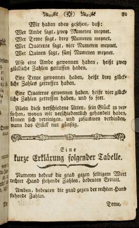 Eine kurze Erklärung folgender Tabelle.
