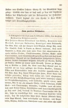 Zum zweiten Abschnitte.