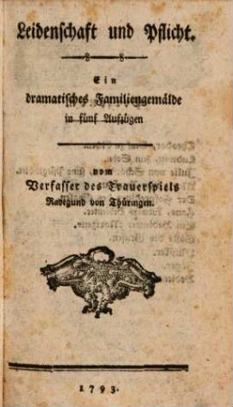 Deutsche Schaubühne. 56 = Jg. 5,Bd. 8. 1793