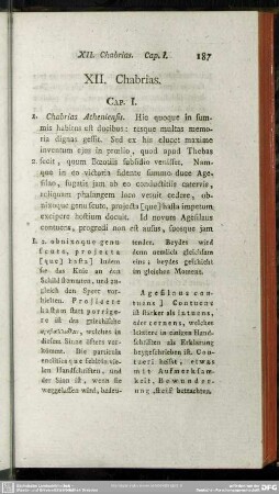 XII. Chabrias