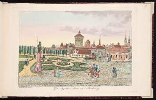 Das Spittler Thor zu Nürnberg. - Spittlertor, Nürnberg