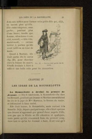Chapitre IV Les idées de la Rousselotte