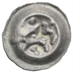 Fundmünze, Hohlpfennig, 1296 - 1412
