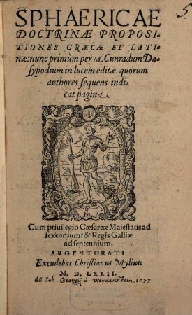 Propositiones Sphaericae doctrinae : Graecae Et Latinae