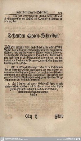 Zehenden Gegen-Schreiber.