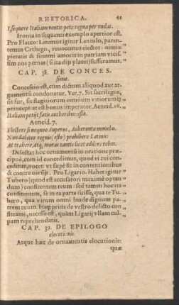 Cap. 38. De Concessione.