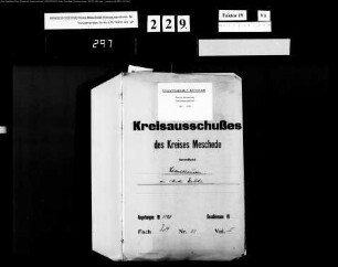 Schlachthäuser im Amt Eslohe Bd.1