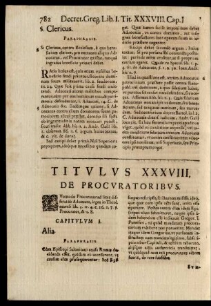 Titulus XXXVIII.