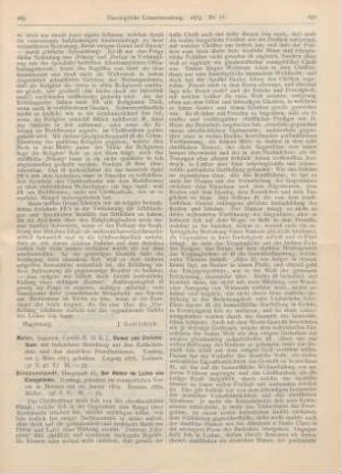 289-292 [Rezension] Birckenstaedt, H., Der Humor im Lichte des Evangeliums. Vortrag
