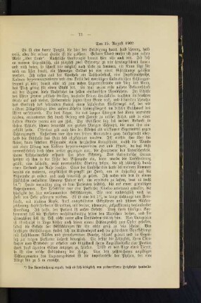 Den 15. August 1902.