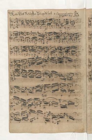 Komm Gott Schöpfer heiliger Geist; org; 7t; BWV 667