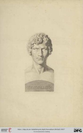 Kupfertafel: Thorvaldsen