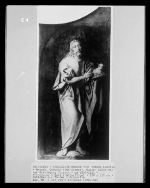 Altar mit der Grablegung Christi — Johannes der Täufer
