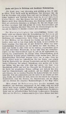 8: Farbe und Form in Volkstum und Landschaft Niedersachsens