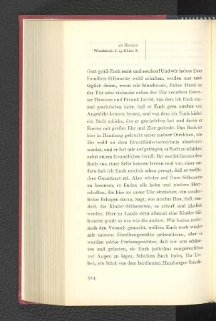 An Herder Wandsbeck, den 19. Oktober 1781
