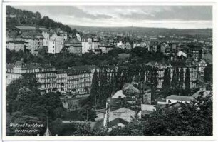 Weltbad Karlsbad. Gartenzeile