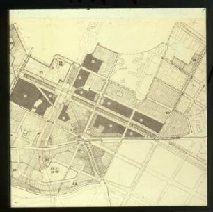 Diapositive: Flächennutzungsplan, 1965