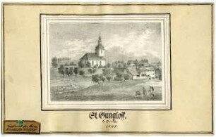 St. Gangloff bei Gera. 1841