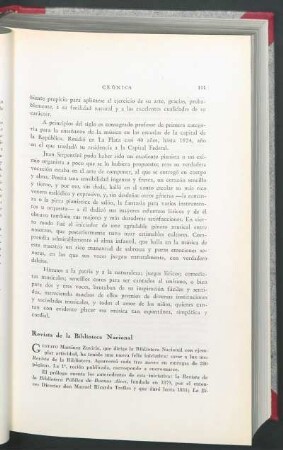 Revista de la Biblioteca Nacional