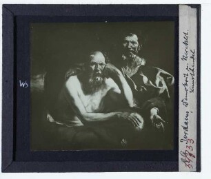 Jordaens, Demokrit und Heraklit