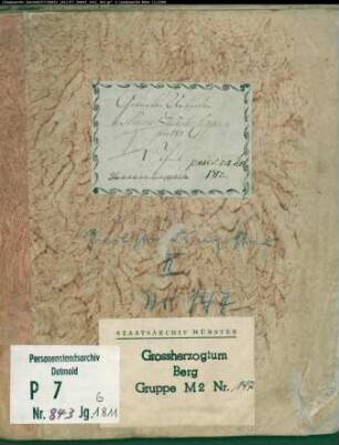 Zivilstandsregister der Munizipalität Cappeln (G Januar-Oktober 1811). (Gemeinde: Westerkappeln, Kreis Tecklenburg)