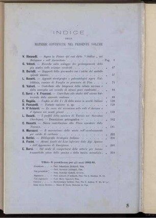 Indice Delle Materie Contenute Nel Presente Volume