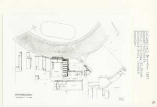 Damenmäntelfabrik, Berlin-Charlottenburg (Diplomarbeit bei Bernhard Hermkes): Lageplan 1:500