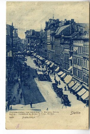 Stettin. Breitestrasse.