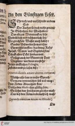 An den Günstigen Leser