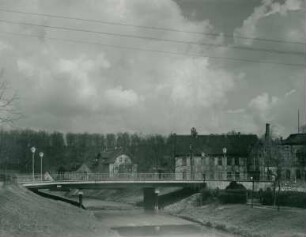 Brücken in Spremberg, Deutschland, 1937