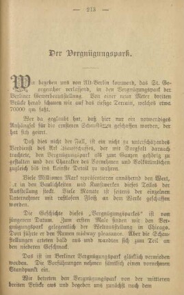 Der Vergnügungspark
