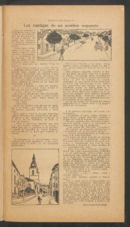 Las ventajas de un nombre supuesto : Firmas francesas