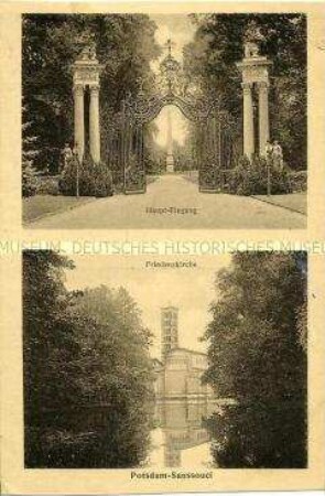 Ansichten aus Potsdam-Sanssouci