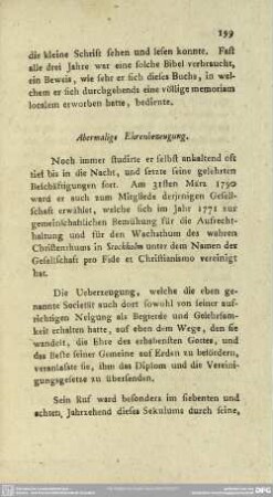 Abermalige Ehrenbezeugung