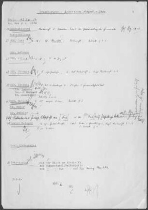 Stuttgart Erlöserkirche: Visitationsbericht mit Pfarrbericht 1956