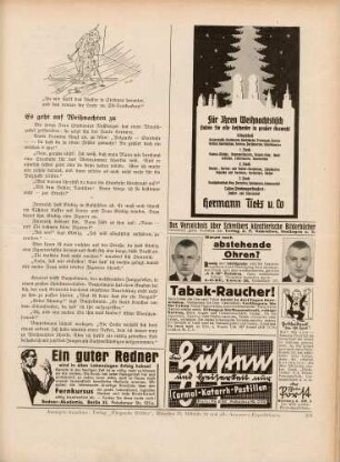 "An mir läuft das Wasser in Strömen herunter, ..."