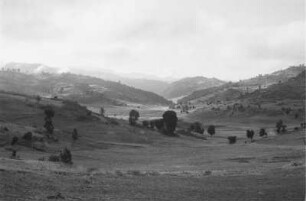 Blick ins Tal : Blick in ein Tal im Chercher-Gebirge gegen Garamullata.