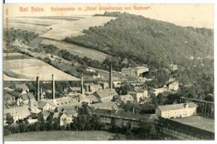 Bad Sulza. Salinenwerke, Hotel Großherzog von Sachsen