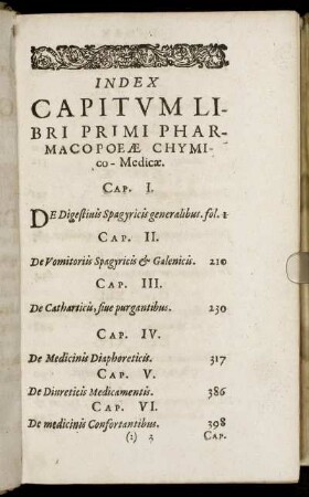 Index Capitum Libri Primi [...]
