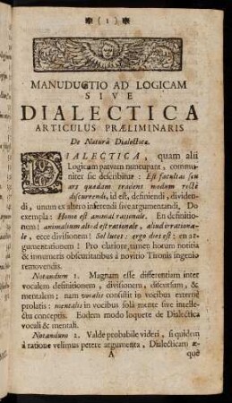 1-172, Tractatus I.