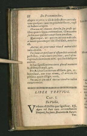 Liber Tertius.