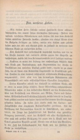 561-563 An unsere Leser