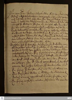 Brief von Johann Ulrich Christian Köppen an [August Hermann Francke].