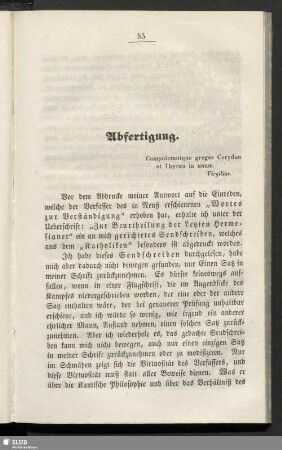 Abfertigung