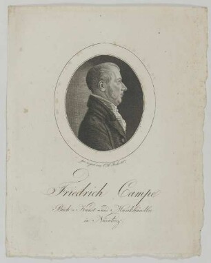 Bildnis des Friedrich Campe